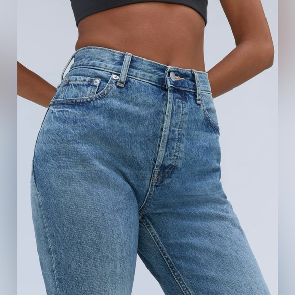 Everlane | The ‘90s Cheeky Jean | Vintage Mid Blue | 31 Ankle - Picture 3 of 7